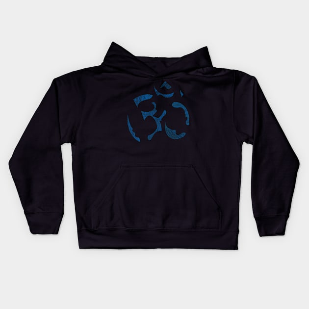 OM:  Abstract Kids Hoodie by swarna artz